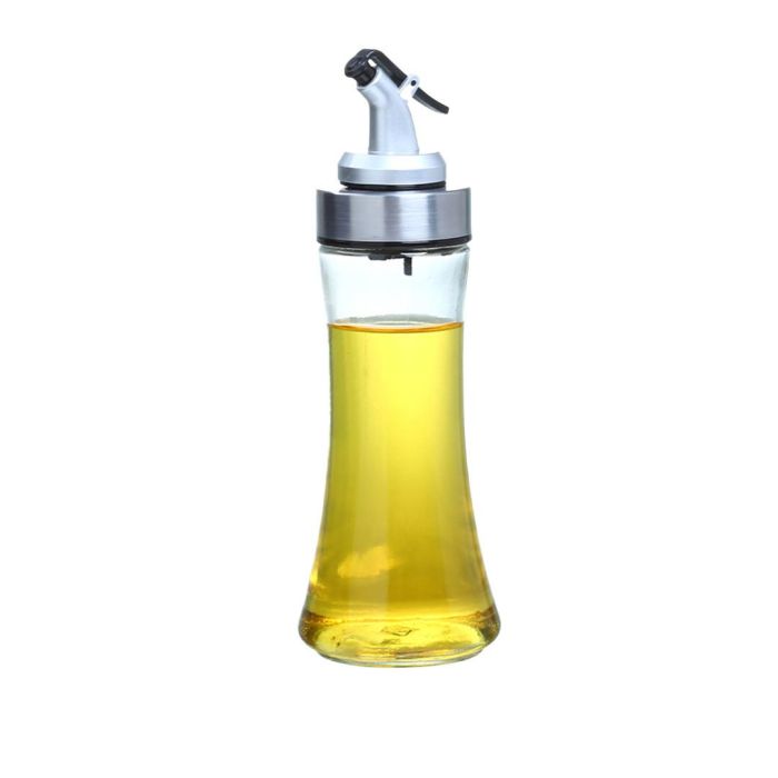 Пляшка для олії та оцту скляна з пробкою-дозатором 320 мл