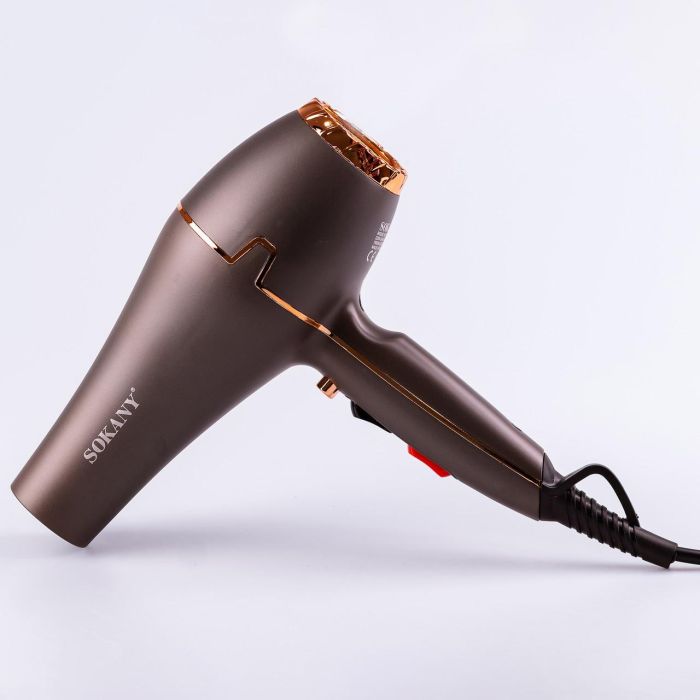 Фен для волосся з концентратором професійний 2600 Вт з холодним та гарячим повітрям Sokany SK-8807