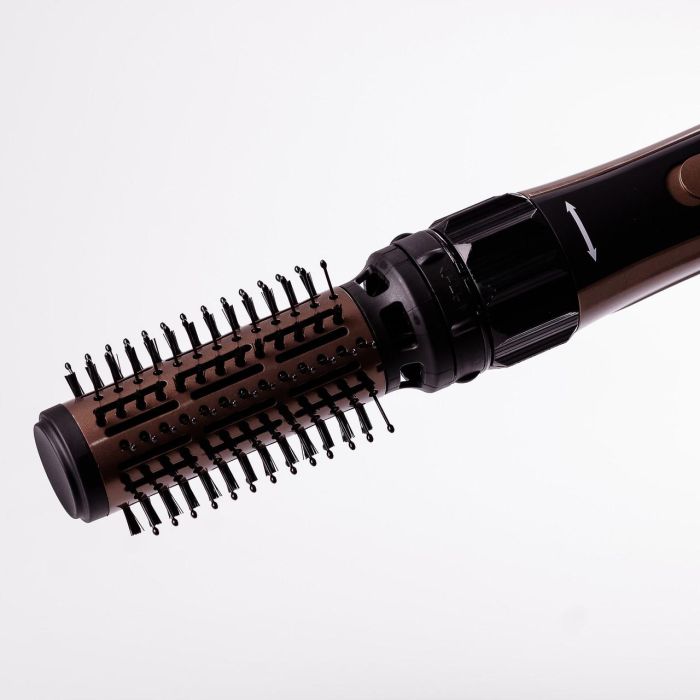 Фен стайлер для волосся 2 в 1 керамічний 1000 Вт поворотна насадка та щітка фен Sokany SD-903